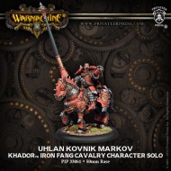 uhlan kovnik markov khador iron fang cavalry character solo